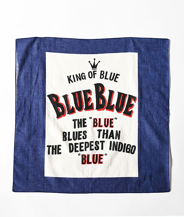 BLUE BLUE(ブルーブルー) KING OF BLUE バンダナ【MENS&WOMENS】
