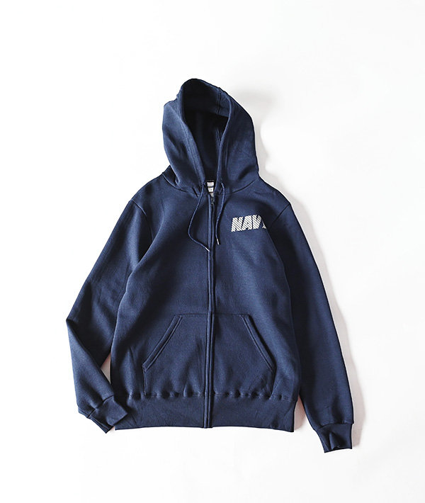 DEAD STOCK(デッドストック) US NAVY PT FULL ZIP HOODIE【MENS&WOMENS】