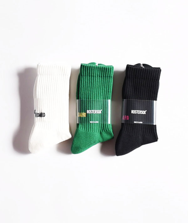 ROSTER SOX×HIGH STANDARD (ロスターソックス×ハイスタンダード) EMB SOCKS【MENS】