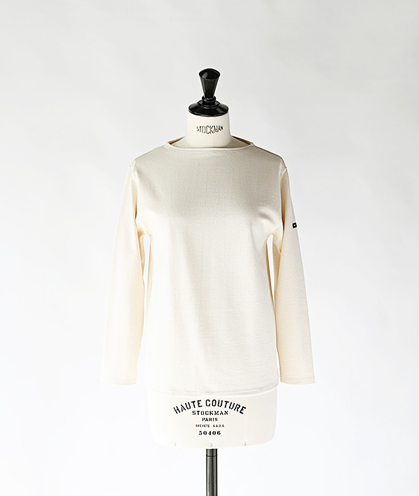 SAINT JAMES (セントジェームス) OUESSANT SOLID エクリュ【MENS&WOMENS】