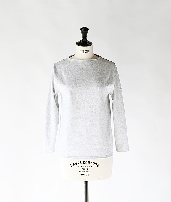 SAINT JAMES (セントジェームス) OUESSANT SOLID ペールグレー【MENS&WOMENS】