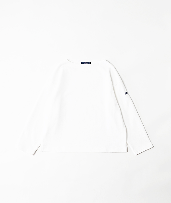 SAINT JAMES (セントジェームス) OUESSANT LOOSE 長袖ドロップショルダー NEIGE【MENS&WOMENS】