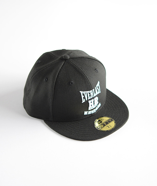 EVERLAST×NEW ERA×HRM(エバーラスト×ニューエラ×ハリウッドランチマーケット) BASEBALL CAP BLACK【MENS&WOMENS】