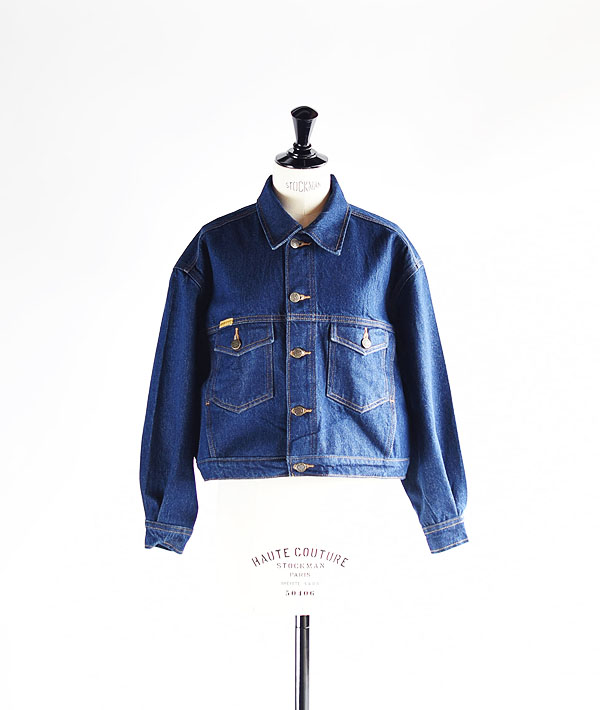 PRISON BLUES (プリズンブルース) DENIM SHORT WESTERN JACKET【WOMENS】