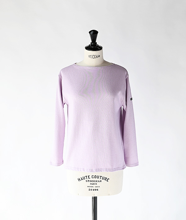 SAINT JAMES (セントジェームス) OUESSANT SOLID ライトパープル【MENS&WOMENS】