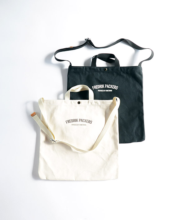 FREDRIK PACKERS (フレドリックパッカーズ) #8 DUCKブックショルダーバッグ L【MENS&WOMENS】