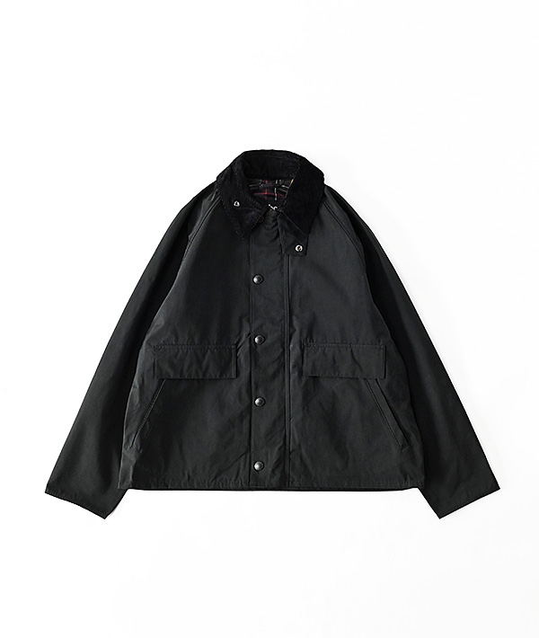 Barbour(バブアー) BORROWDALE CASUAL PEACH SKIN Black【MENS&WOMENS】
