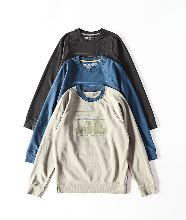 patagonia (パタゴニア) メンズ '73 スカイライン オーガニック クルー スウェットシャツ【MENS】