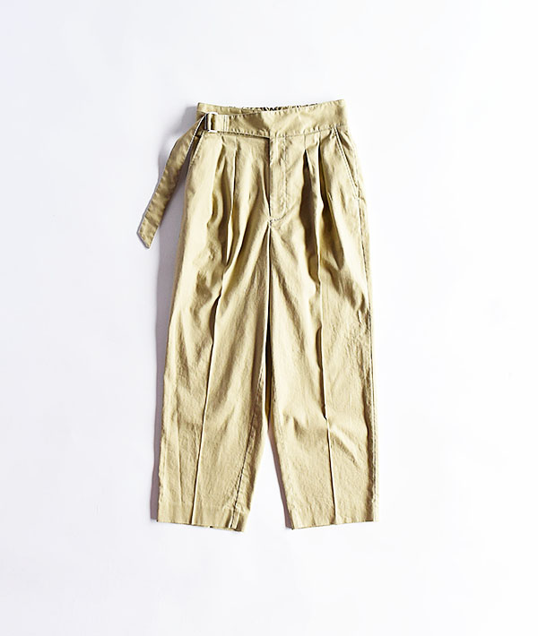 LE GLAZIK(ルグラジック) チノクロス グルカパンツ【WOMENS】