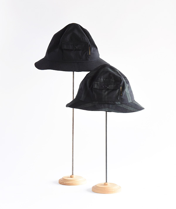 HOLLYWOOD RANCH MARKET(ハリウッドランチマーケット) ストレッチリップストップ アジャスタブルポケットハット【MENS&WOMENS】