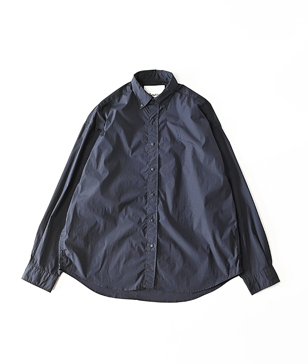 GYMPHLEX(ジムフレックス) ナイロン ボタンダウンシャツジャケット【MENS】