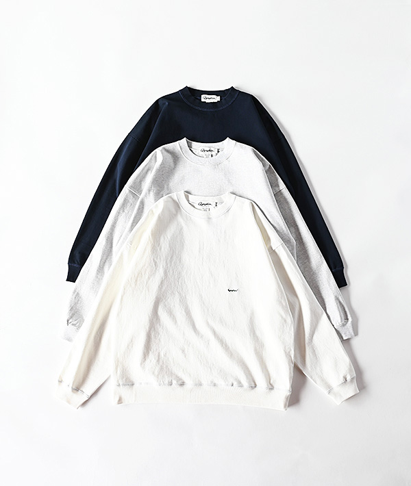 GYMPHLEX(ジムフレックス) ヘビーウェイトジャージー クルーネック 長袖Tシャツ【MENS】