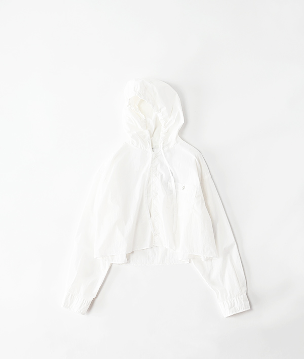 GYMPHLEX(ジムフレックス) ナイロン フードシャツジャケット【WOMENS】