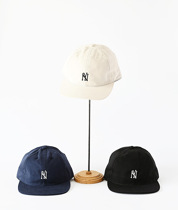 COOPERSTOWN BALL CAP (クーパーズタウンボールキャップ) SAND BRUSHED TWILL NY SMALL LOGO CAP【MENS&WOMENS】