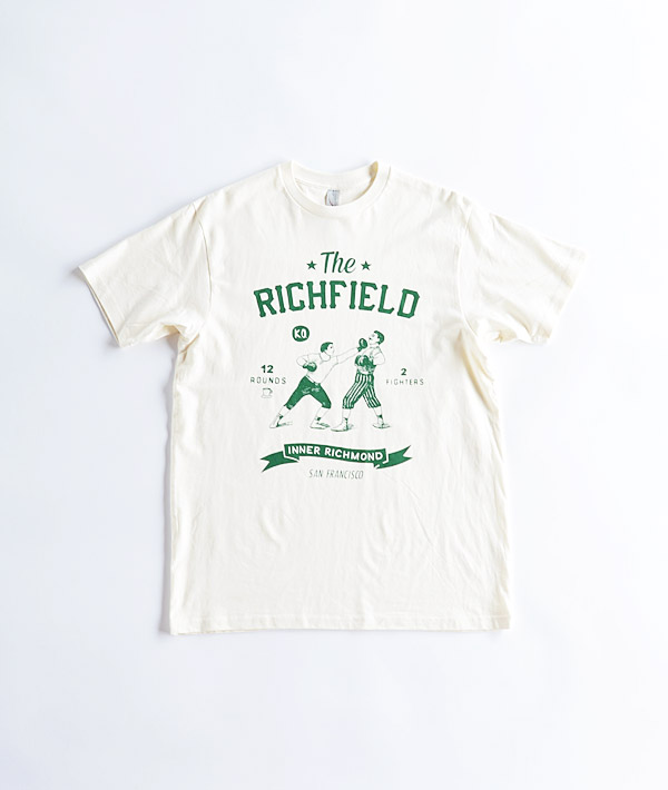 THE RICHFIELD (ザリッチフィールド) BOXING Tシャツ【MENS】