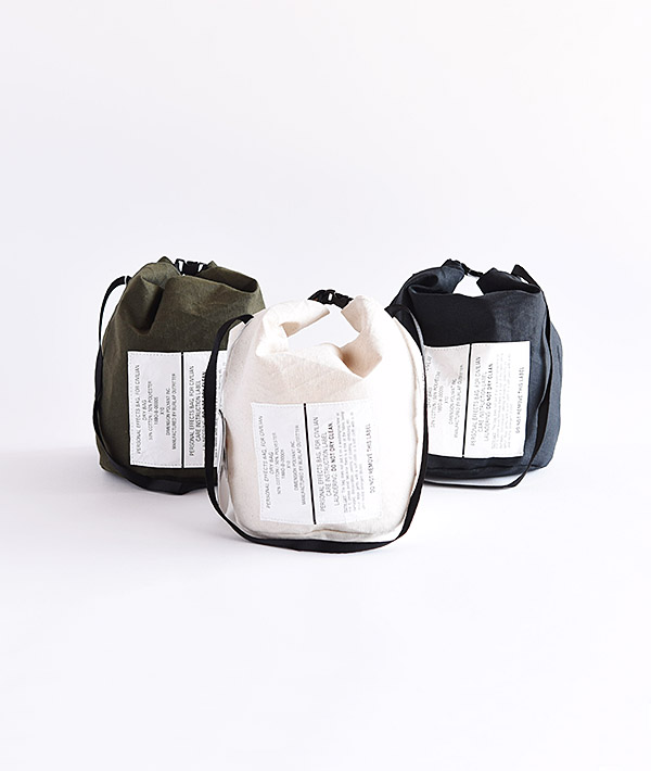 BURLAP OUTFITTER (バーラップアウトフィッター) PERSONAL EFFECT BAG【MENS&WOMENS】