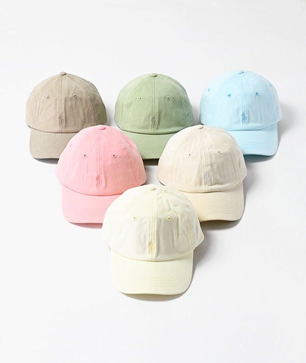 POLO RALPH LAUREN (ポロ ラルフローレン) MINERAL DYE CLASSIC SPORT CAP【MENS&WOMENS】
