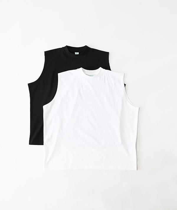 gicipi (ジチピ) SPIGOLA スピーゴラ クルーネックリラックスフィットノースリーブTシャツ【MENS&WOMENS】