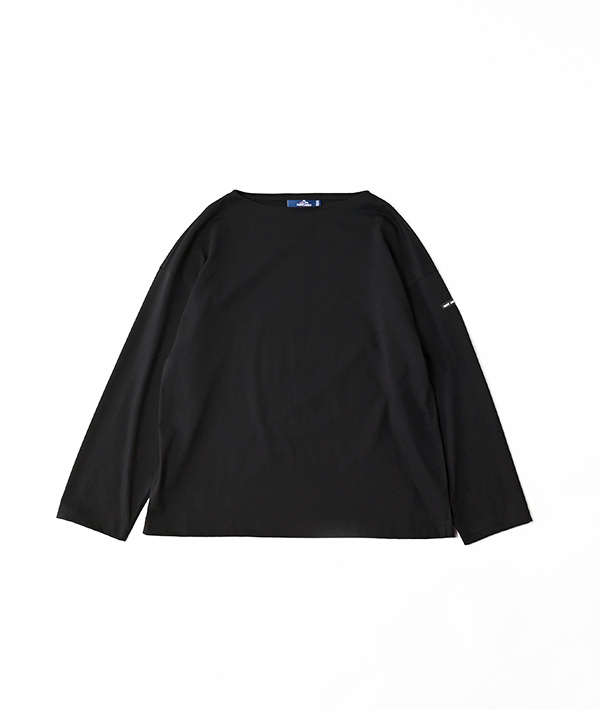 SAINT JAMES (セントジェームス) MORLAIX LOOSE モーレドロップショルダー NOIR【MENS&WOMENS】