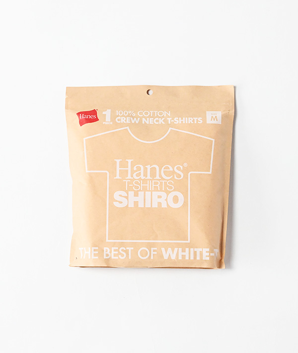 Hanes(ヘインズ) T-SHIRTS SHIRO  クルーネックTシャツ【MENS&WOMENS】