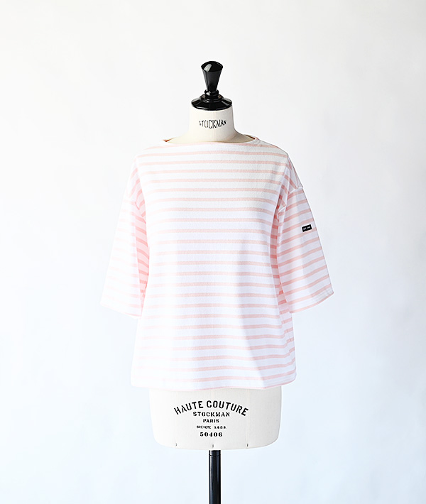 SAINT JAMES (セントジェームス) TEELOOSE 五分袖ドロップショルダー NEIGE×DRAGEE【WOMENS】