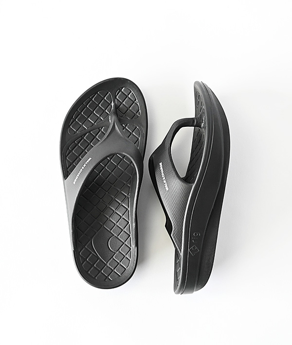 rig (リグ) FLIP FLOP 2.0 Black リカバリーサンダル【MENS&WOMENS】