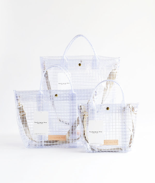 THE CONTAINER SHOP (ザ コンテナショップ) クリアートートバッグ【WOMENS】