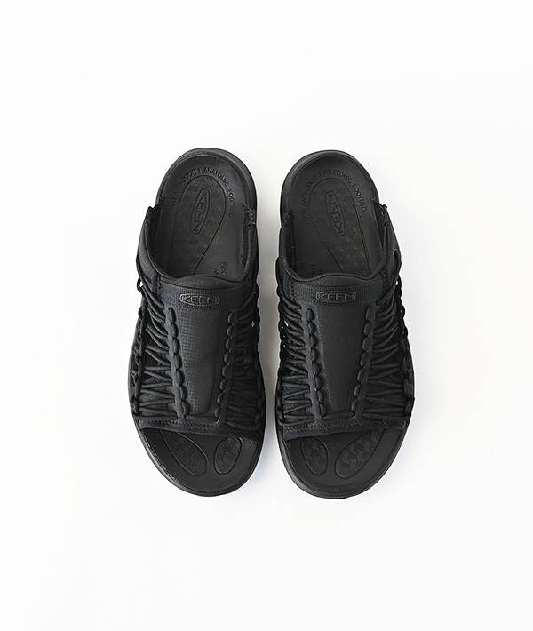 KEEN (キーン) UNEEK SNK SLIDE ユニーク スニーク スライド サンダル BLACK/BLACK【MENS】