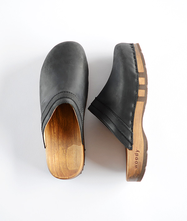 WOODY (ウッディ) HARRY FIT LEATHER CLOG【MENS】
