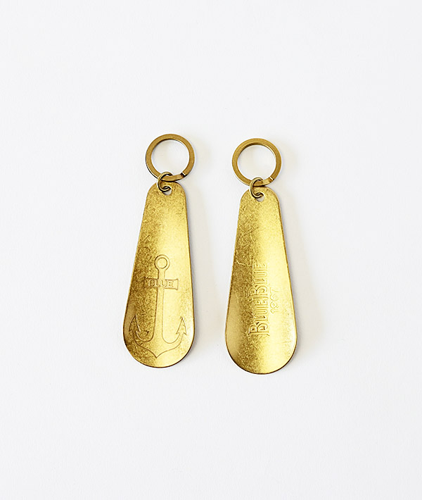 BLUE BLUE(ブルーブルー) LOGO BRASS SHOEHORN【MENS&WOMENS】