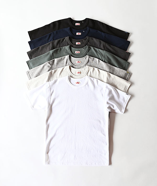 HOLLYWOOD RANCH MARKET(ハリウッドランチマーケット) ストレッチフライス　ルースショートスリーブTシャツ【MENS&WOMENS】