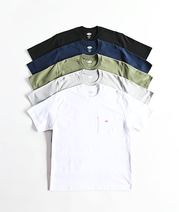 DANTON(ダントン) ポケットTシャツ SOLID【MENS&WOMENS】