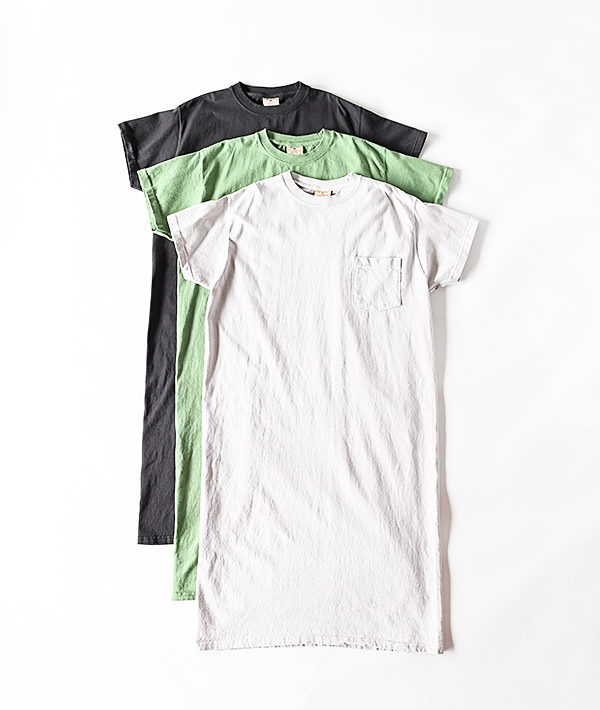 GOODWEAR (グッドウェア) S/S POCKET ONEPIECE LONG 40th【WOMENS】