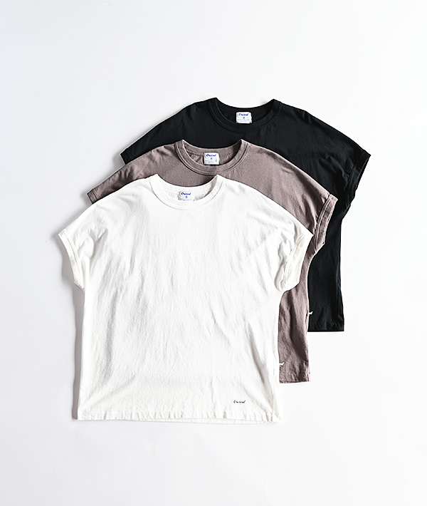ORCIVAL(オーシバル) リブバインダールーズTシャツ【WOMENS】