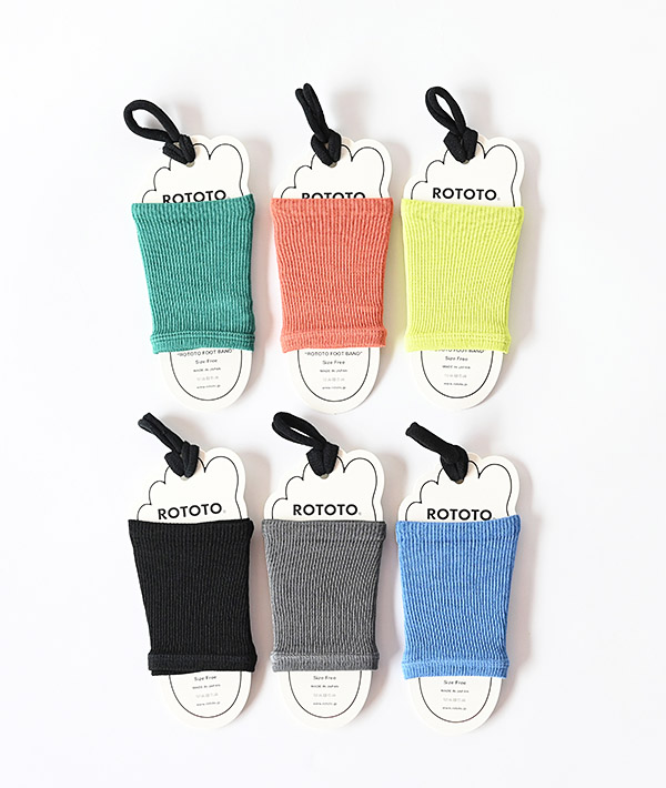 ROTOTO (ロトト) FOOT BAND RECYCLE POLYESTER & ORGANIC COTTON【MENS&WOMENS】