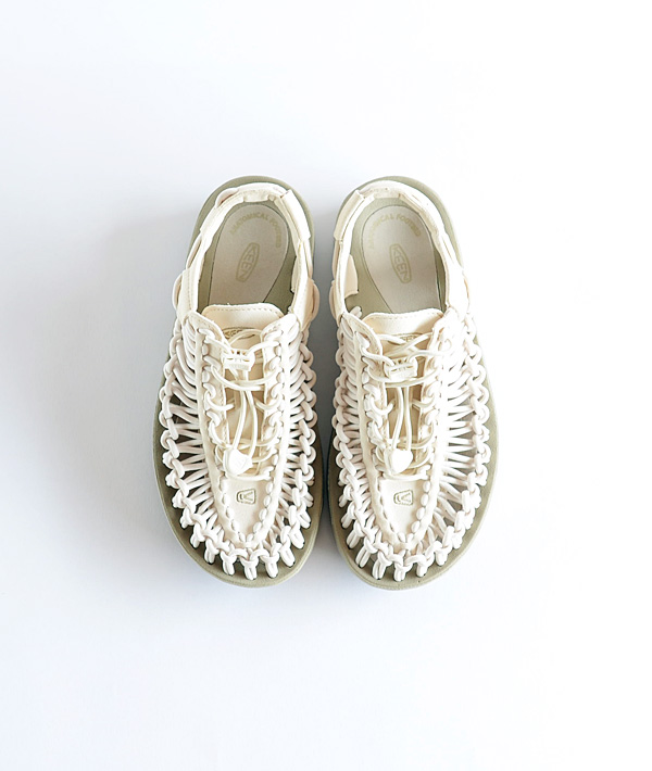 KEEN (キーン) UNEEK ユニーク サンダル WHITECAP/CORNSTALK【WOMENS】