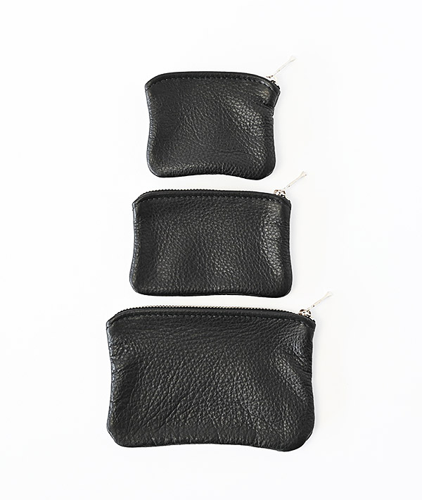 Moonshine Leather Company (ムーンシャイン レザー カンパニー) ZIPPERED POUCH【MENS&WOMENS】