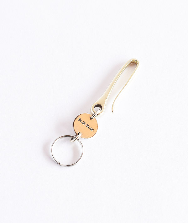 BLUE BLUE(ブルーブルー) INDIGO BLUE COIN KEY RING【MENS&WOMENS】