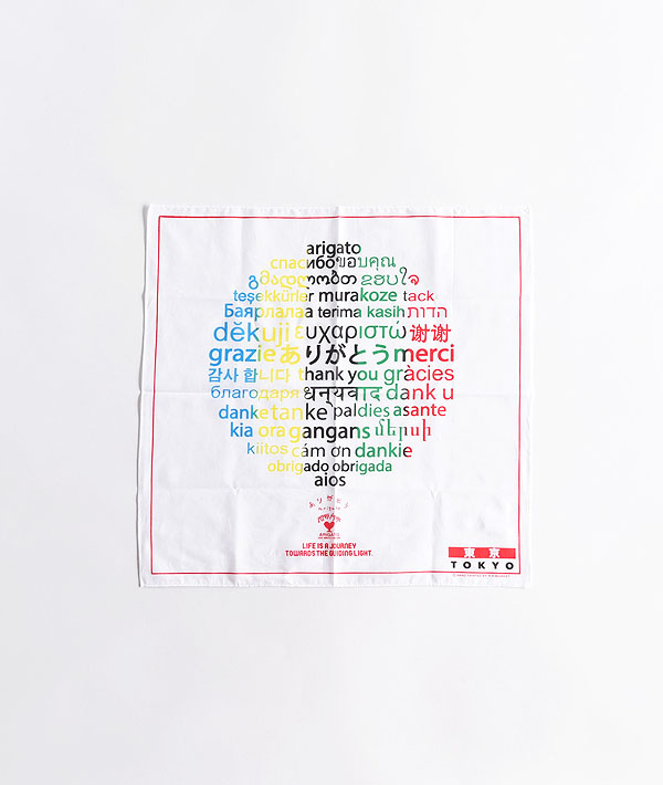 HOLLYWOOD RANCH MARKET(ハリウッドランチマーケット) グラデーション ARIGATO BANDANA【MENS&WOMENS】