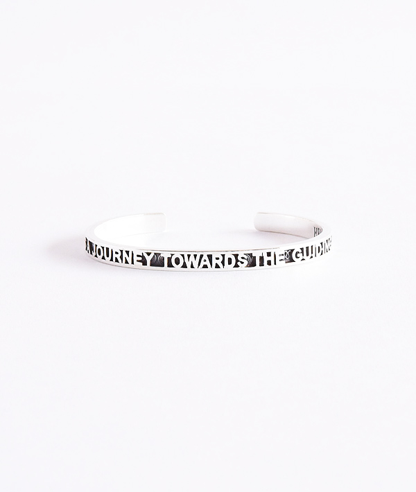 HOLLYWOOD RANCH MARKET(ハリウッドランチマーケット) LIFE IS A JOURNEY BRACELET【MENS】