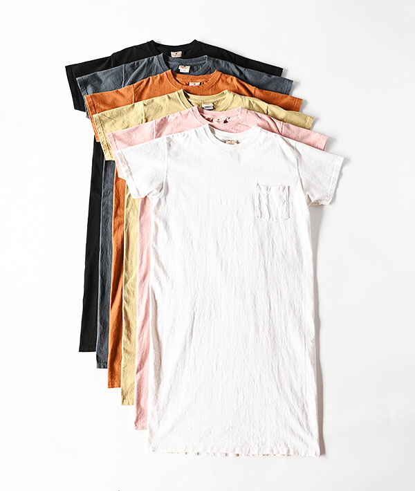 GOODWEAR (グッドウェア) S/S POCKET ONEPIECE LONG【WOMENS】