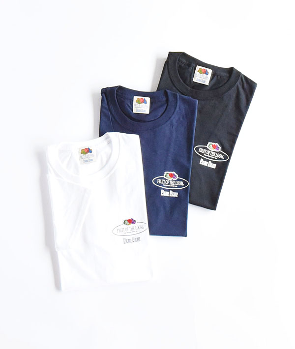 FRUIT OF THE LOOM×BLUE BLUE(フルーツオブザルーム×ブルーブルー) カラーパッチTシャツ【MENS&WOMENS】