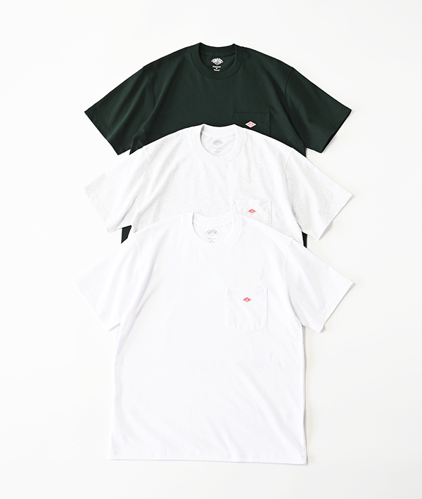 DANTON(ダントン) ポケットTシャツ SOLID【MENS】