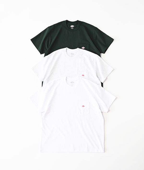 DANTON(ダントン) ポケットTシャツ SOLID【WOMEN】