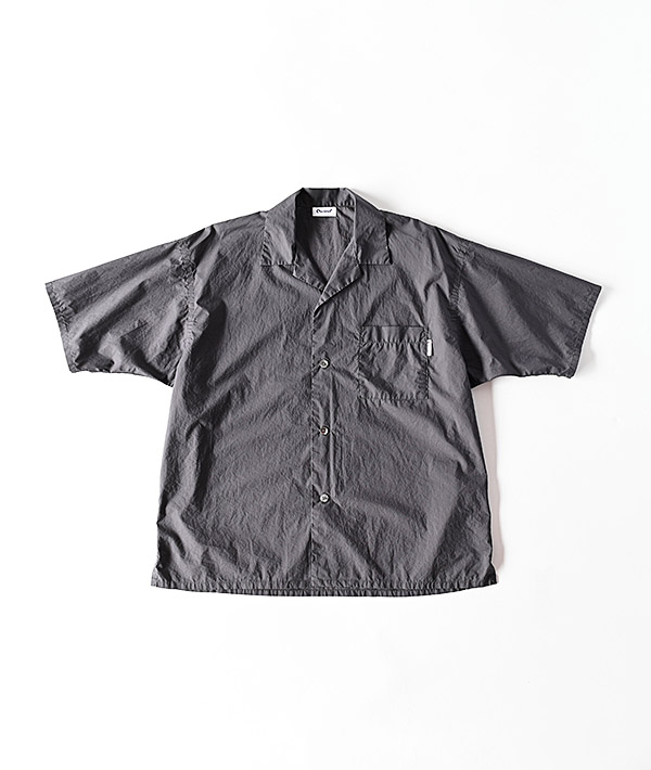 ORCIVAL(オーシバル) オーガニックタイプライター オープンカラーシャツ【MENS】