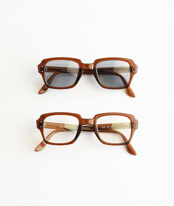 DEAD STOCK(デッドストック) 90S USS MILITARY CELLULOID FRAME SUNGLASS【MENS&WOMENS】