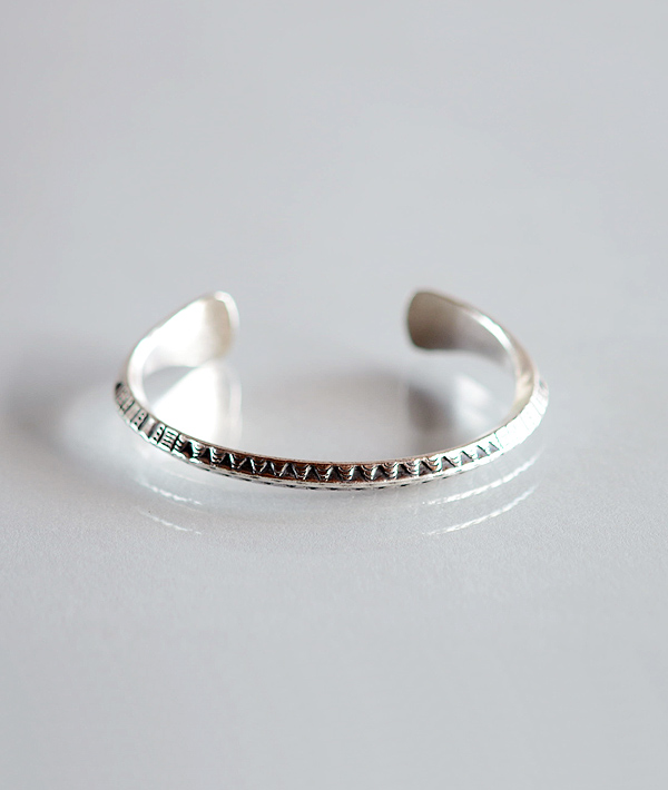 GAIJIN MADE (ガイジンメイド) E116 KAREN SILVER BANGLE【MENS&WOMENS】