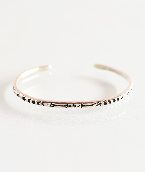 ERICKA NICOLAS BEGAY(エリッカ・ニコラス・ビゲイ) ENB 2.8HMB HALF MOON BANGLE【WOMENS】