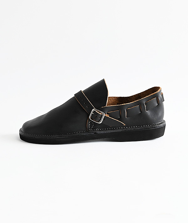 FERNAND LEATHER(フェルナンドレザー) MIDDLE ENGLISH BLACK【MENS】
