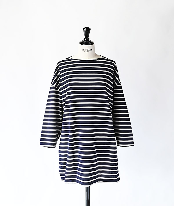 ORCIVAL(オーシバル) MERCERIZED COTTON BOAT NECK LONG TEE【WOMENS】